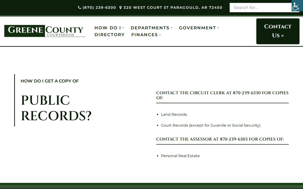Paragould people search public records routing for land court and assessor copies