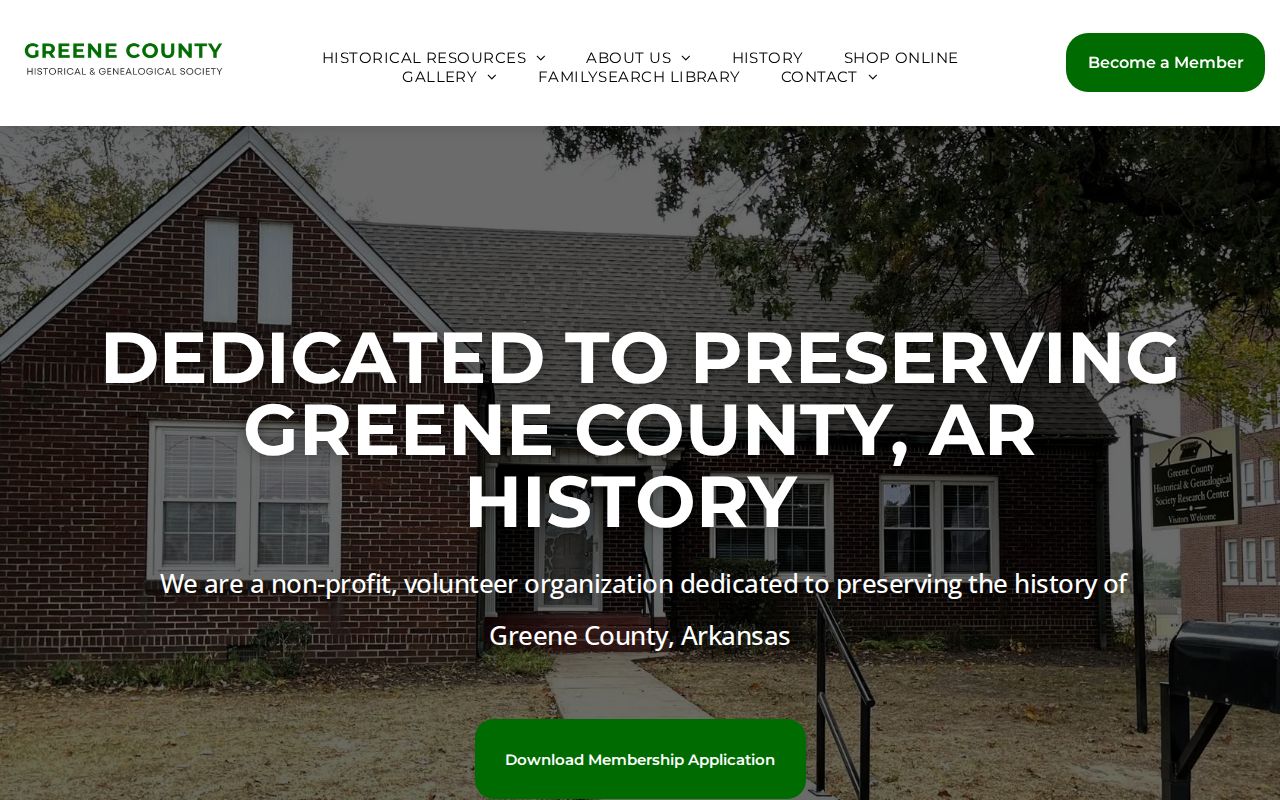 Paragould people directories Greene County Historical and Genealogical Society